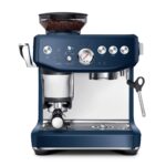 Sage - The Barista Express Impress - Kaffeemaschine mit manuellem Milchaufschumer & integriertem Mahlwerk - Intelligente Dosierung, 25 Mahlgradeinstellungen - Gebrsteter Edelstahl