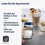 De’Longhi Eletta Explore - Perfetto Kaffeevollautomat mit LatteCrema-Milchaufschäumer, 40 Getränke auf Knopfdruck, farbiges Touch-Display, Dunkelgrau (ECAM452.57.G)