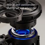 Siemens Kaffeevollautomat EQ900, großes farbiges TFT-Display, 36 Heiß- und Kaltgetränke, Cold Brew, super leise, Keramikmahlwerk, Doppeltassenfunktion, Steuerung per App, Edelstahl, TQ905D03