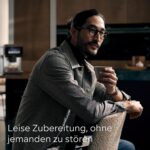 Siemens Kaffeevollautomat EQ900, großes farbiges TFT-Display, 36 Heiß- und Kaltgetränke, Cold Brew, super leise, Keramikmahlwerk, Doppeltassenfunktion, Steuerung per App, Edelstahl, TQ905D03